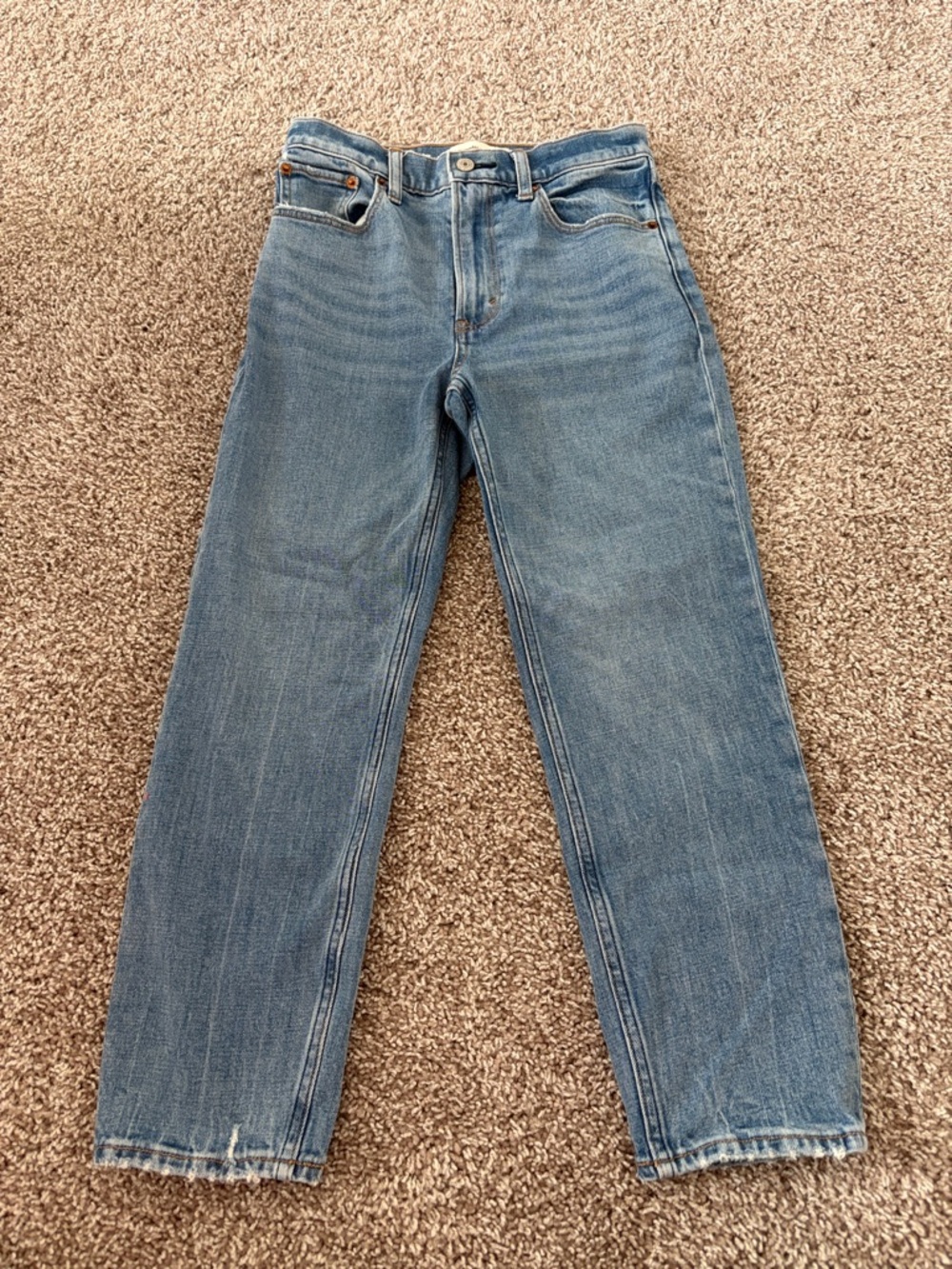 Abercrombie Mom High Rise 25 xshort